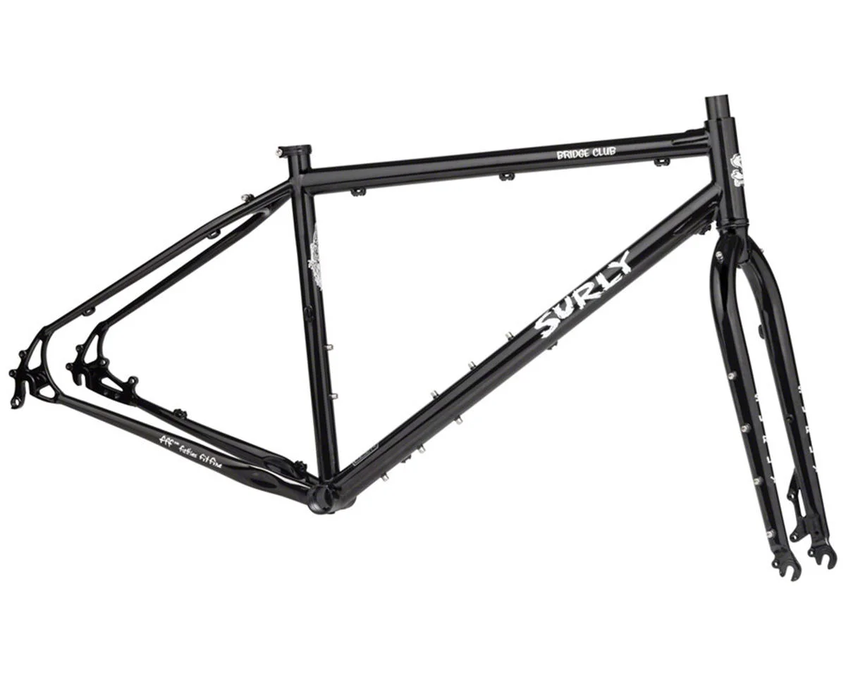 Surly Bridge Club Frameset (Trevor's Closet Black) (M)
